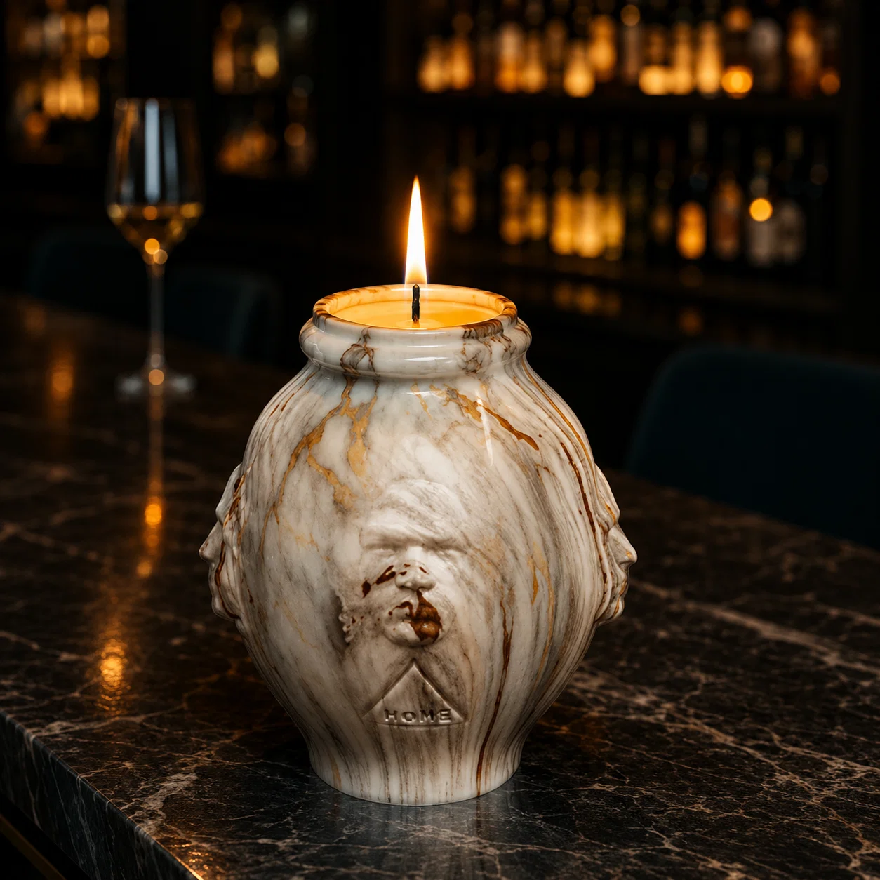 Sculptural Vessel Candle